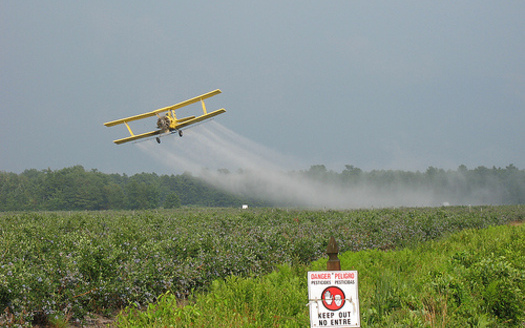 PHOTO: A lawsuit filed against the Environmental Protection Agency seeks to force the EPA to reevaluate the potential harms of pesticide drift exposure and then take action accordingly. CREDIT: Magarell