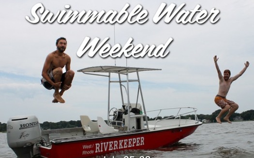 PHOTO: Riverkeepers in Virginia and around the world are testing the waters for Swimmable Water Weekend, a global event to raise awareness of water quality and the impact of pollution. Photo credit: theswimguide.org