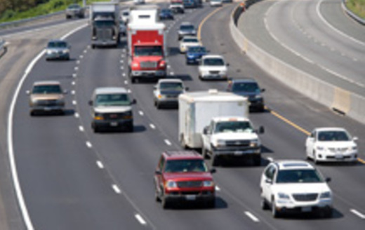 PHOTO: A new study shows Virginians have cut their per-person driving miles about six percent since 2005. Photo credit: Virginia DOT