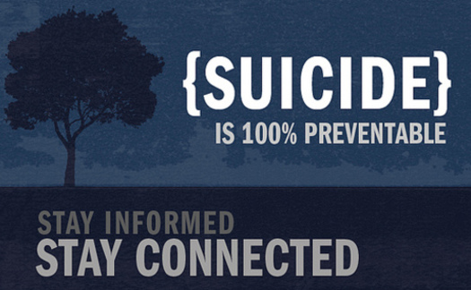 PHOTO: September is Suicide Prevention Awareness Month, and Iowa is following a tragic national trend of increased suicides. Image credit: MilitaryHealth