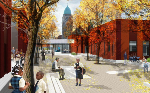 PHOTO: The East Baltimore Revitalization Project will soon mark a milestone as it opens a new school. 