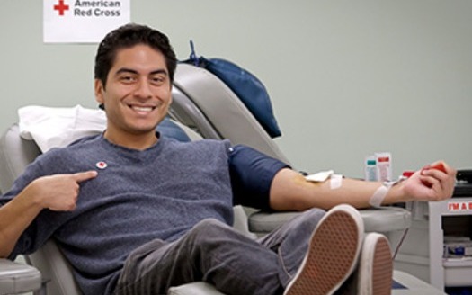 PHOTO: A blood donation can be a lifesaving gift, which is why the American Red Cross and the Kentucky Blood Center hopes people will take time during the holidays to visit a local blood drive. Photo courtesy American Red Cross. 