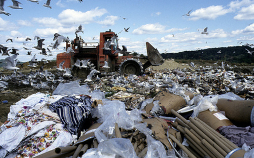 PHOTO: A new report on active landfills in the state finds that at least 40 percent are leaking toxins. CREDIT: Bill McChesney