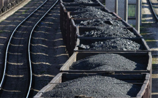 PHOTO: A new report raises questions about whether the rail system can handle more loads of coal and oil from the Powder River Basin - bound for markets overseas. Photo credit: Energy Information Administration.