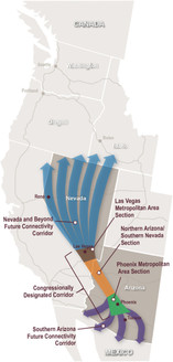 PHOTO: Governor Brian Sandoval says Nevadans may judge future presidential candidates may be judged by their support for building an Interstate Highway between Las Vegas and Phoenix. Photo courtesy of the Nevada Department of Transportation.