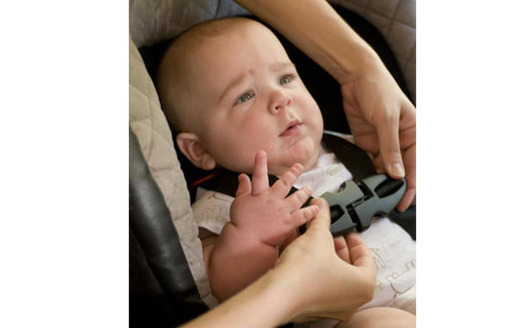 PHOTO: A new report from the CDC shows one in three child traffic deaths during the past ten years happened in cases when a child was not in a proper safety seat or restraint. Photo courtesy CDC.