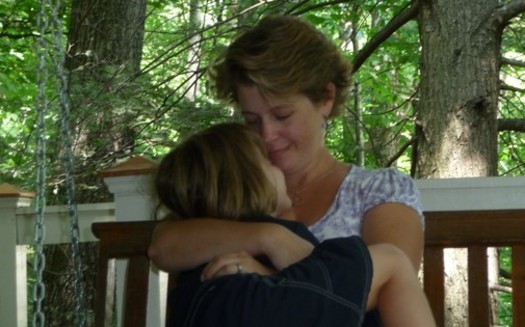 PHOTO: Fairfax County mother Cristy Gallagher is pressing the General Assembly to boost crisis funding for children with mental illness. Photo credit: Gallagher