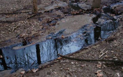 PHOTO: Environmental advocates say an oil spill this week in southwest Ohio is a reminder of the often unrecognized costs associated with oil and gas development. Photo credit: EPA.