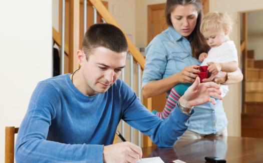 PHOTO: One in five families receiving TANF assistance in Oregon gets only a monthly check, rather than the training or job placement help such families could have had before the state cut these services in the recession. Photo credit: iStockphoto.com.