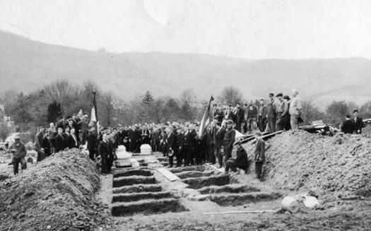 PHOTO: Monday 4/28 is workers' memorial day, set aside to remember people who died on the job. The West Virginia AFL-CIO is marking the occasion with a ceremony in Benwood, site of a mine disaster that took more than 100 lives in 1924. Photo courtesy West Virginia Humanities Council.