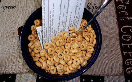 PHOTO: The small print is getting trickier these days, with forced arbitration clauses even popping up in social media via breakfast cereal, according to Devon O'Connell, president of the Wyoming Trial Lawyers Association. Photo credit: Deborah C. Smith