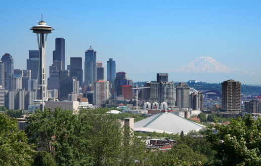 PHOTO: If you lived overseas, would you choose Seattle as a vacation destination? Last year, 2.8 million international visitors did. Photo credit: Bosenok/iStockphoto.