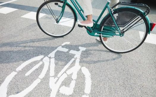 PHOTO: A new study shows increased pedestrian activity on streets in Washoe County with added sidewalks and bicycle lanes. Photo courtesy of the Regional Transportation Commission of Washoe County.