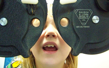 PHOTO: As Minnesota children head back to school, eye doctors are reminding parents to get their kids in for an eye exam to head off vision problems at the beginning of the school year. Photo credit: D.C.Atty/Flickr.