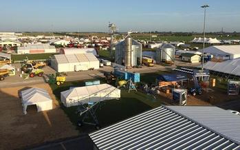PHOTO: The future of farming and conservation is in the spotlight as the largest outdoor farm equipment show in the U.S. gets underway Tuesday in Boone. Photo credit: Josh Flint/Farm Progress Show.