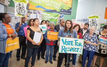 Grassroots groups say they registered more than 2,000 voters from working-class communities on Long Island and will help raise minority voices in the November elections. Courtesy: S. MacFarland/MTRNY
