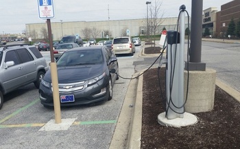 Indianapolis came in 13th out of 25 major cities in a study of how ready they are to accommodate a surge in numbers of electric vehicles on the road. (Veronica Carter)