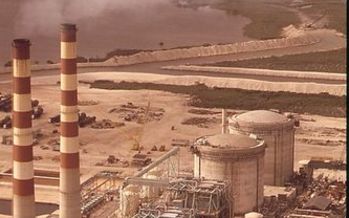 The Turkey Point power station is the subject of a federal Clean Water Act lawsuit. (Fred Ward/U.S. National Archives and Records Administration via Wikimedia Commons)