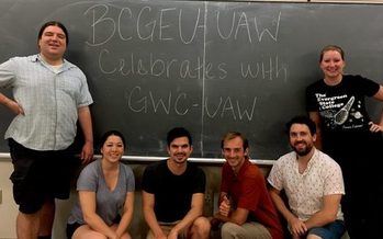 Boston College graduate students are using a new ruling by the National Labor Relations Board to push harder for recognition of their union. (BCGEU)