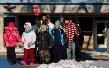 Walking or biking to school each day can help children fight obesity, but fewer than 13 percent of Minnesota kids do. (walkmn.org)