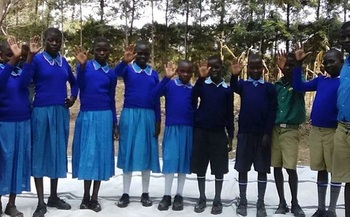 Simiyu House in Kenya was built by volunteers through Indiana University at Bloomington. (Eric Smith)