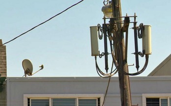 Senate Bill 649 would lead to a proliferation of cellular equipment such as this across the state. (Kevin Mottus/California Brain Tumor Association)