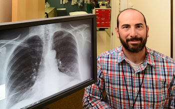 Scott Bookman with Uncompahgre Medical Center in Norwood says connectivity issues can slow transmission of medical images such as x-rays to remote radiologists, hampering diagnosis and care for patients. (David Cornwell)