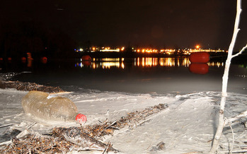 PHOTO: Environmental groups say massive coal-ash spills, like this one in North Carolina last month, aren't the only way contaminants leak into groundwater supplies, which is why they are pushing for stricter regulation of Missouri's coal-ash disposal sites. Photo credit: Sierra Club. 