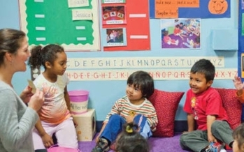 PHOTO: A new Annie E. Casey Foundation report on obstacles to success facing children of color finds only 41-percent of Arizona Latino children ages 3 to 5 are enrolled in pre-school or kindergarten. CREDIT: University of California